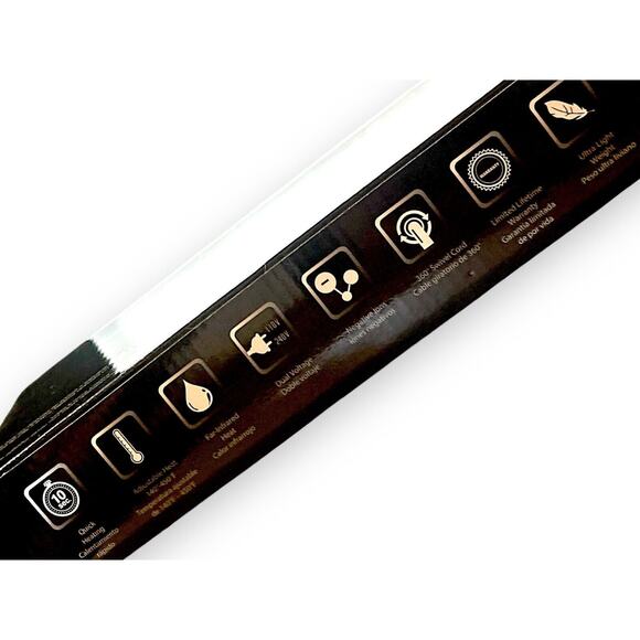 Style House 1.25 Inch Professional Styling Flat Iron Negative Ion Ceramic Swivel - Picture 8 of 9